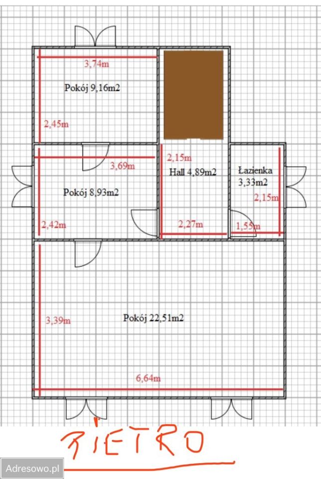 dom wolnostojący, 4 pokoje Konin, ul. Kazimierska. Zdjęcie 10
