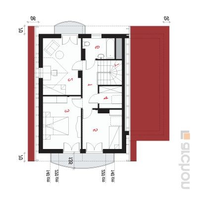 dom wolnostojący, 5 pokoi Szczawin, ul. Szmaragdowa. Zdjęcie 26