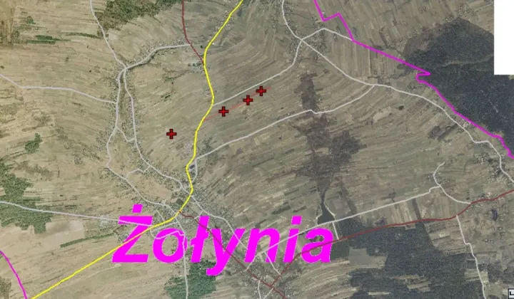 Działka rolna Żołynia
