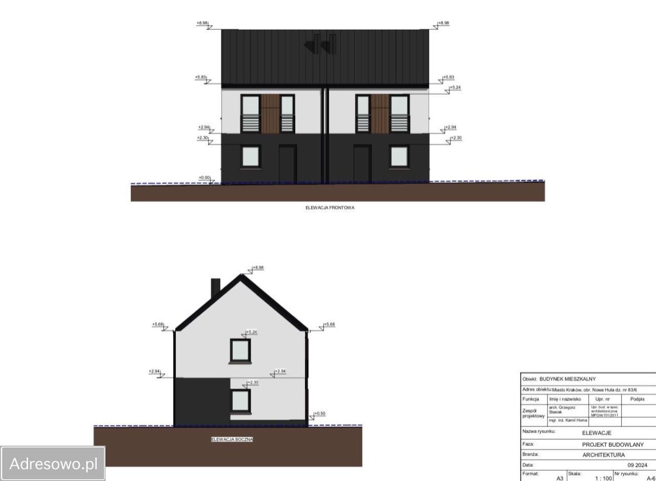 bliźniak, 3 pokoje Kraków Wzgórza Krzesławickie, ul. Wadowska. Zdjęcie 11