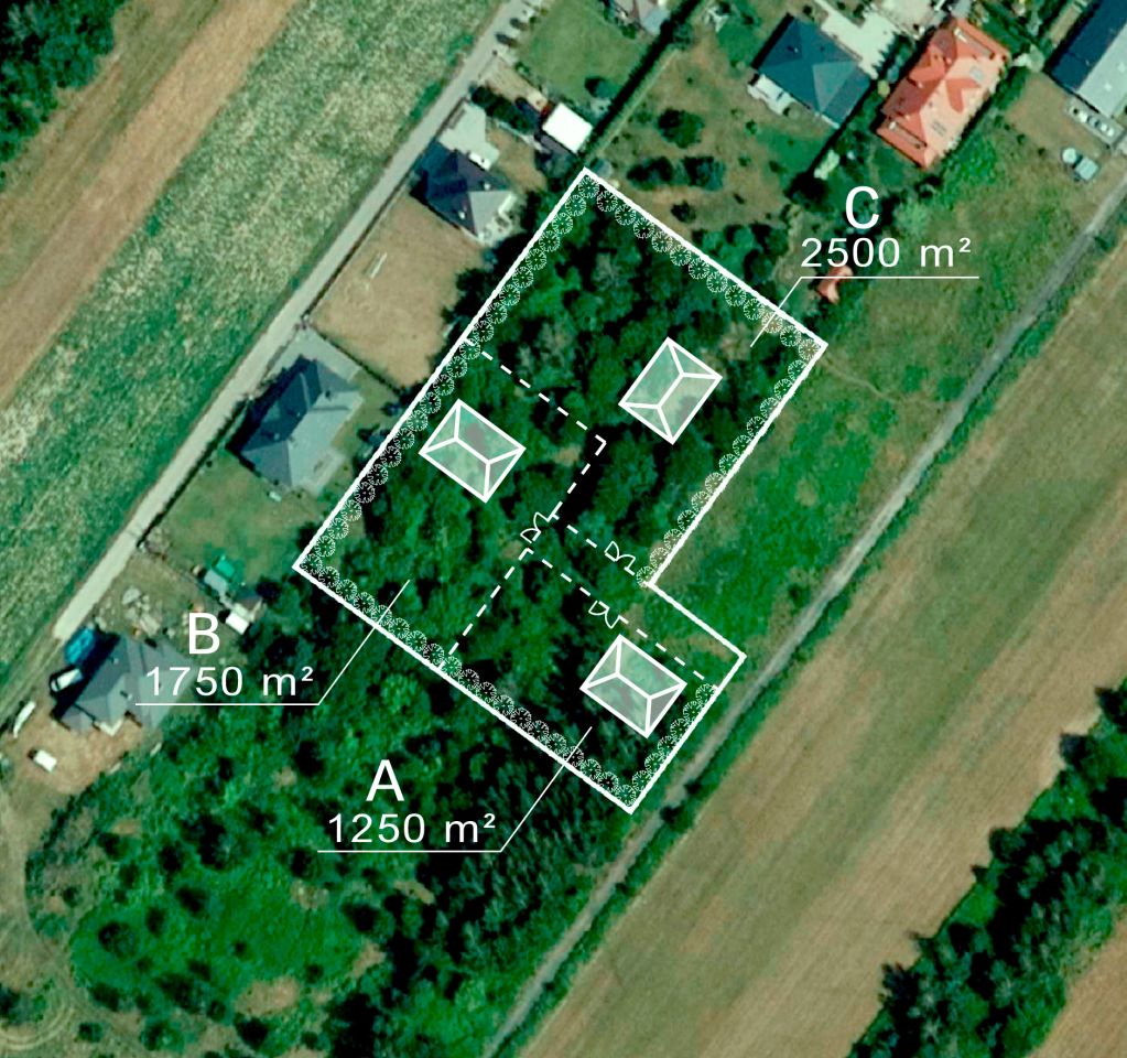 Działka budowlana Wyględy, ul. Majowa. Zdjęcie 3