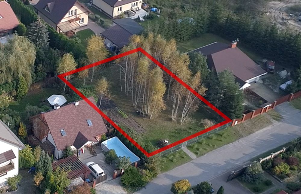 Działka budowlana Nadarzyn, ul. Bociania. Zdjęcie 1