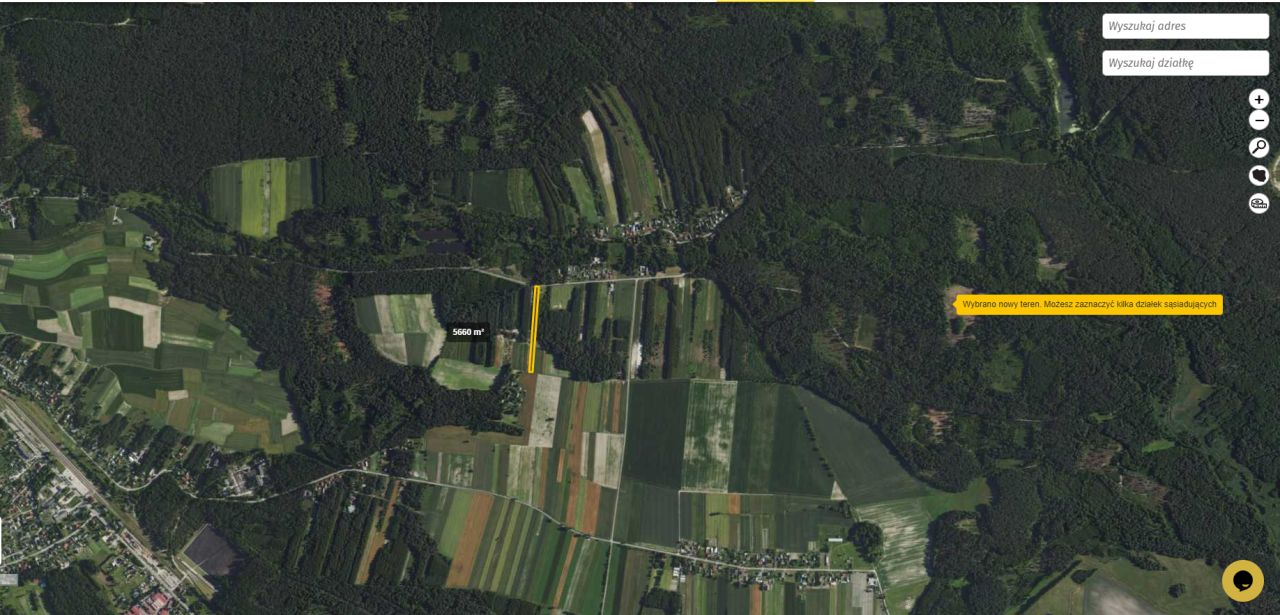 Działka rolno-budowlana Żyłka. Zdjęcie 3