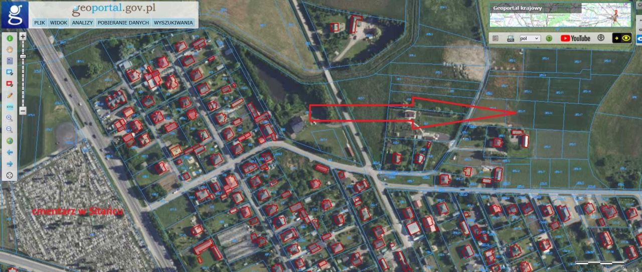 Działka budowlana Sitaniec Błonie. Zdjęcie 2