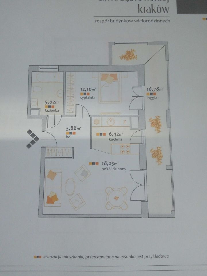 Mieszkanie 2-pokojowe Kraków Czyżyny, ul. Marii Dąbrowskiej. Zdjęcie 8