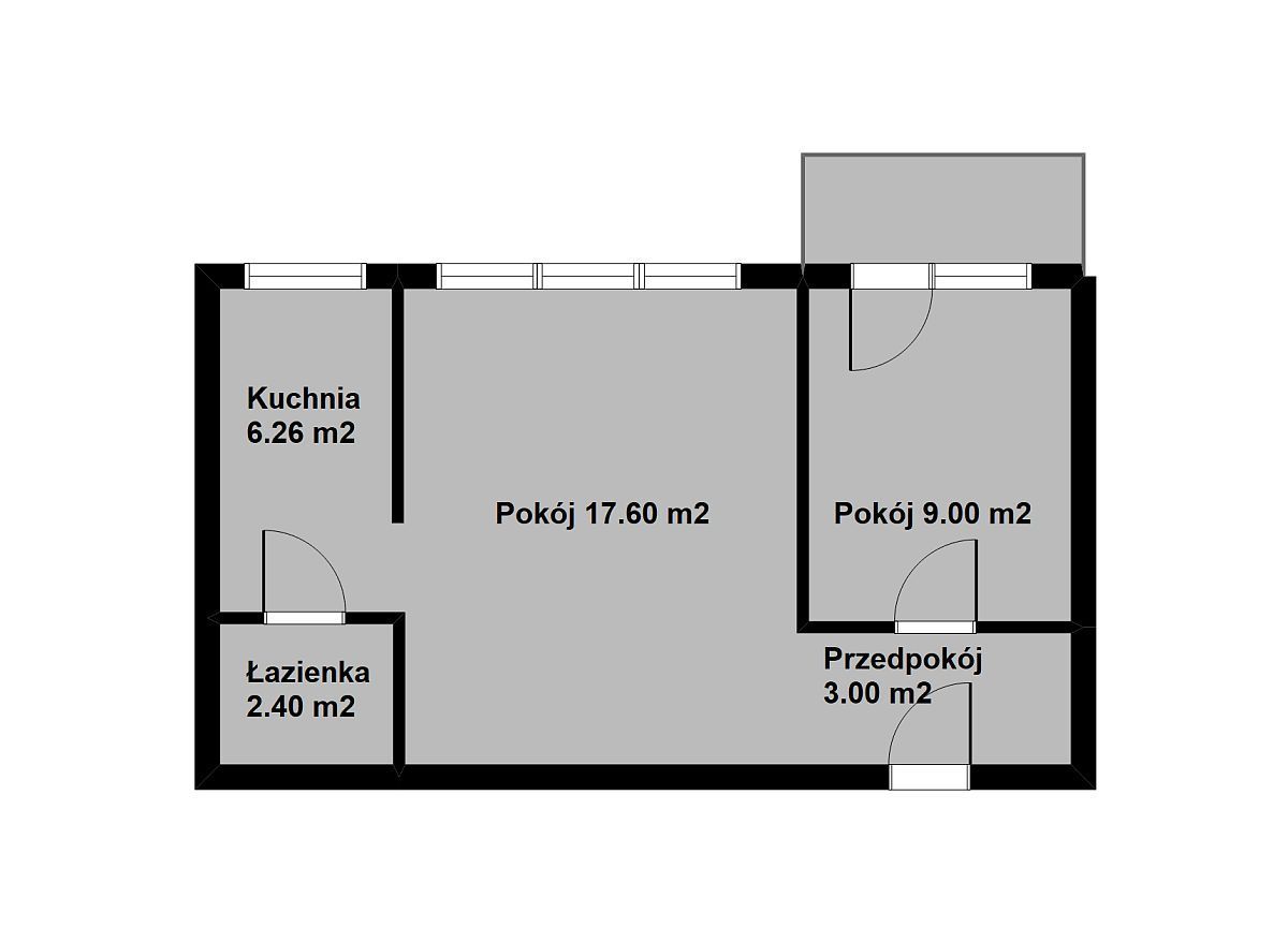 Mieszkanie 2-pokojowe Lublin Kalinowszczyzna, ul. Stefana Okrzei. Zdjęcie 10