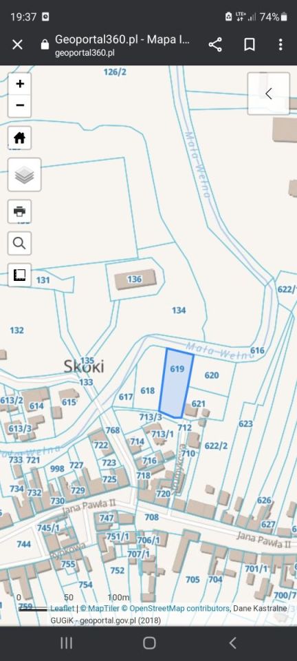 Działka rolno-budowlana Skoki. Zdjęcie 3