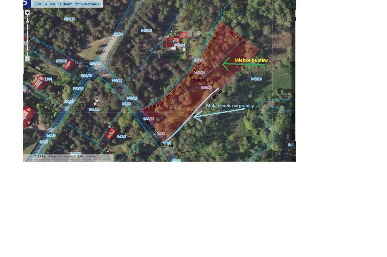 Działka budowlana Nowa Kuźnica. Zdjęcie 2