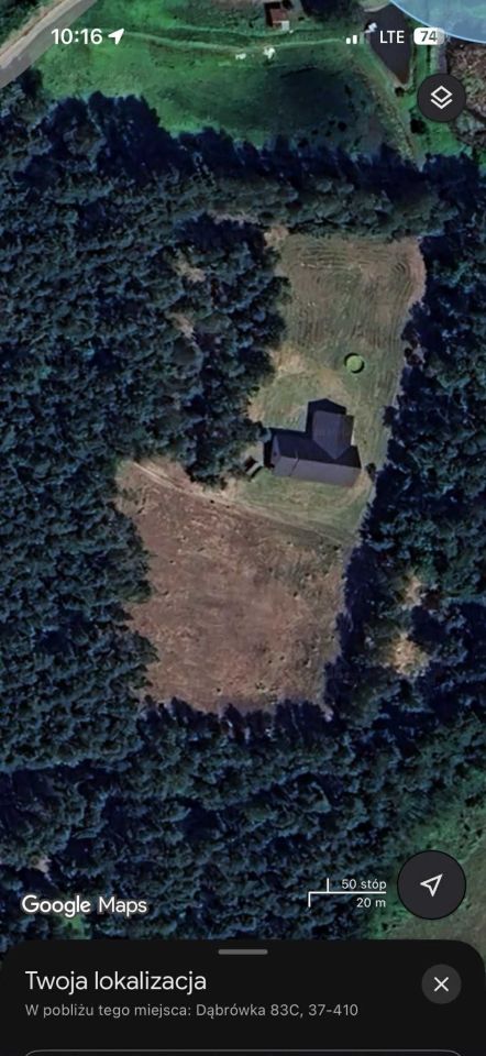 Działka rolno-budowlana Dąbrówka. Zdjęcie 1