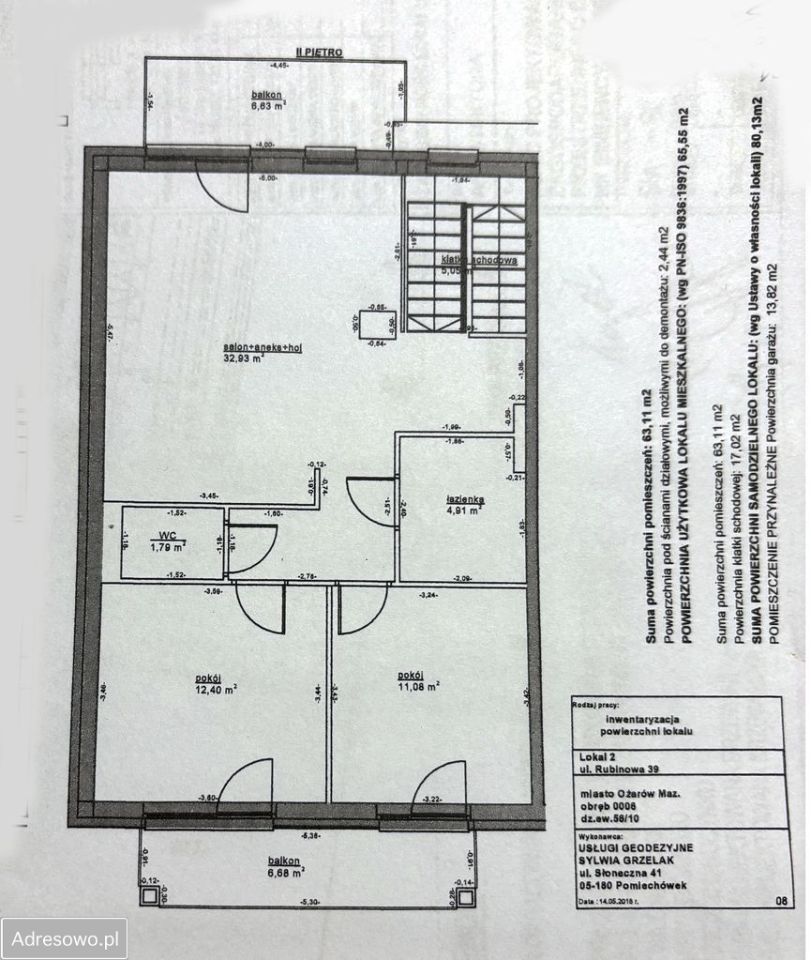 Mieszkanie 3-pokojowe Ożarów Mazowiecki. Zdjęcie 7