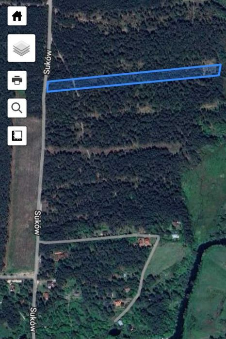 Działka leśna Suków Podmarzysz. Zdjęcie 3
