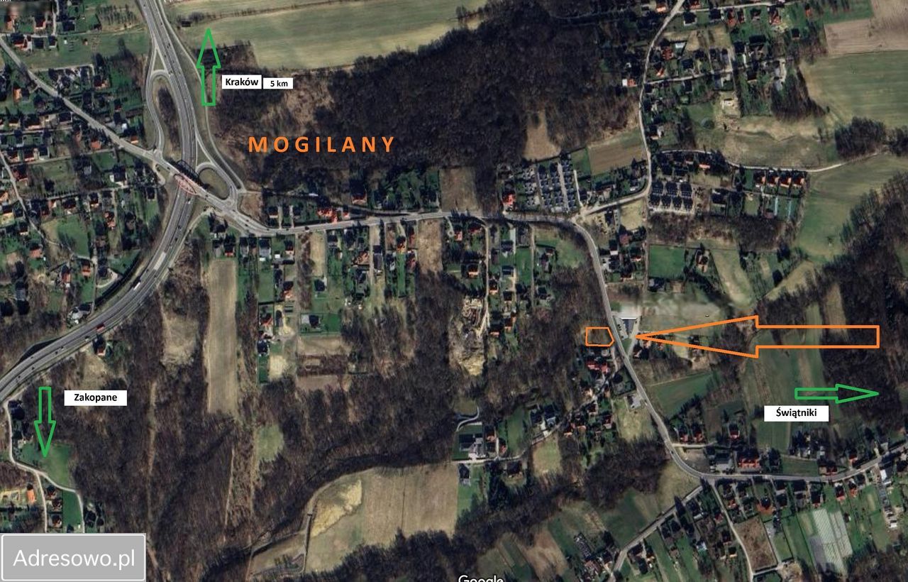 Działka budowlana Mogilany. Zdjęcie 10