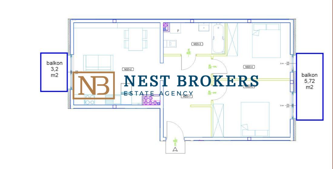 Mieszkanie 3-pokojowe Wieliczka, ul. Jasna. Zdjęcie 3