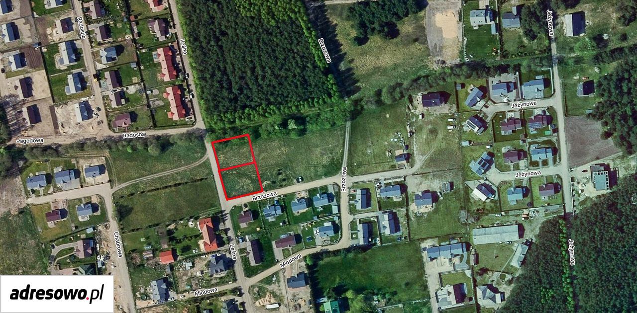 Działka budowlana Obory, ul. Leśna. Zdjęcie 5