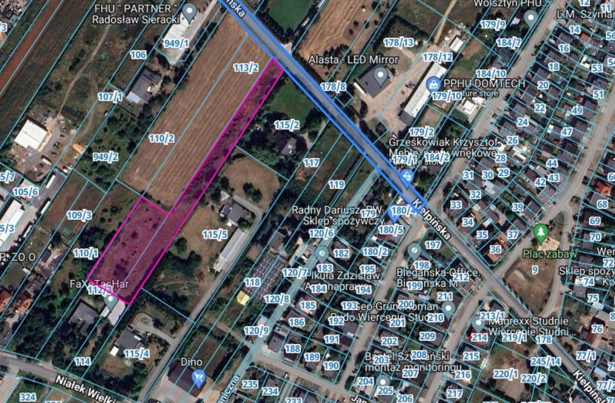 Działka budowlana Niałek Wielki. Zdjęcie 2