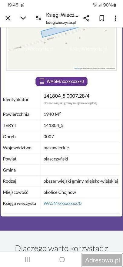 Działka budowlana Chojnów. Zdjęcie 4