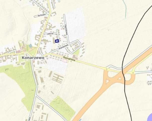 Działka budowlana Konarzewo