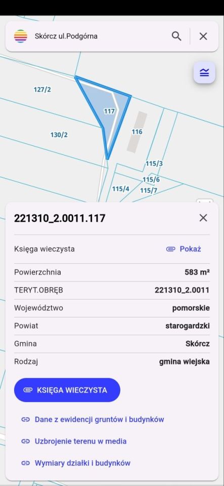 Działka rolno-budowlana Skórcz. Zdjęcie 5