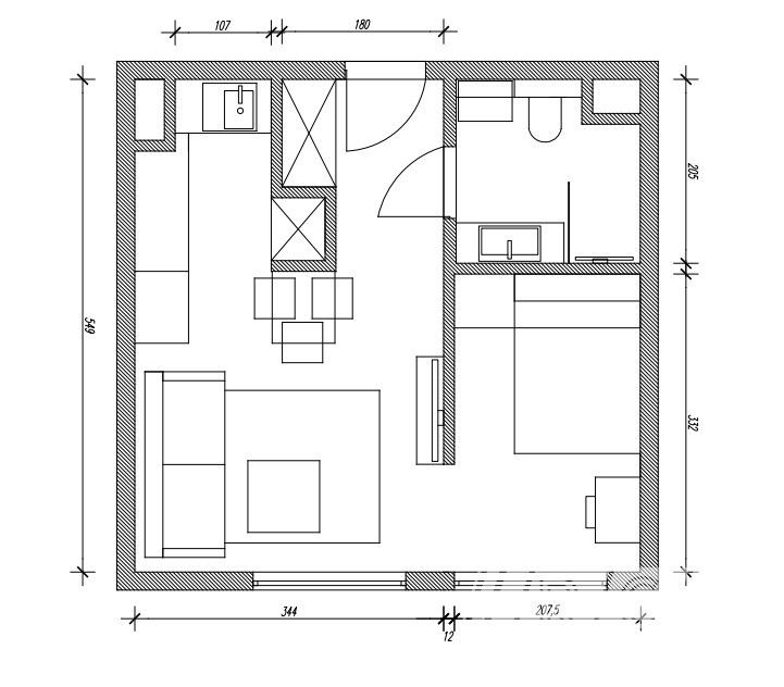 Mieszkanie 1-pokojowe Wrocław Śródmieście, ul. Henryka Sienkiewicza. Zdjęcie 11