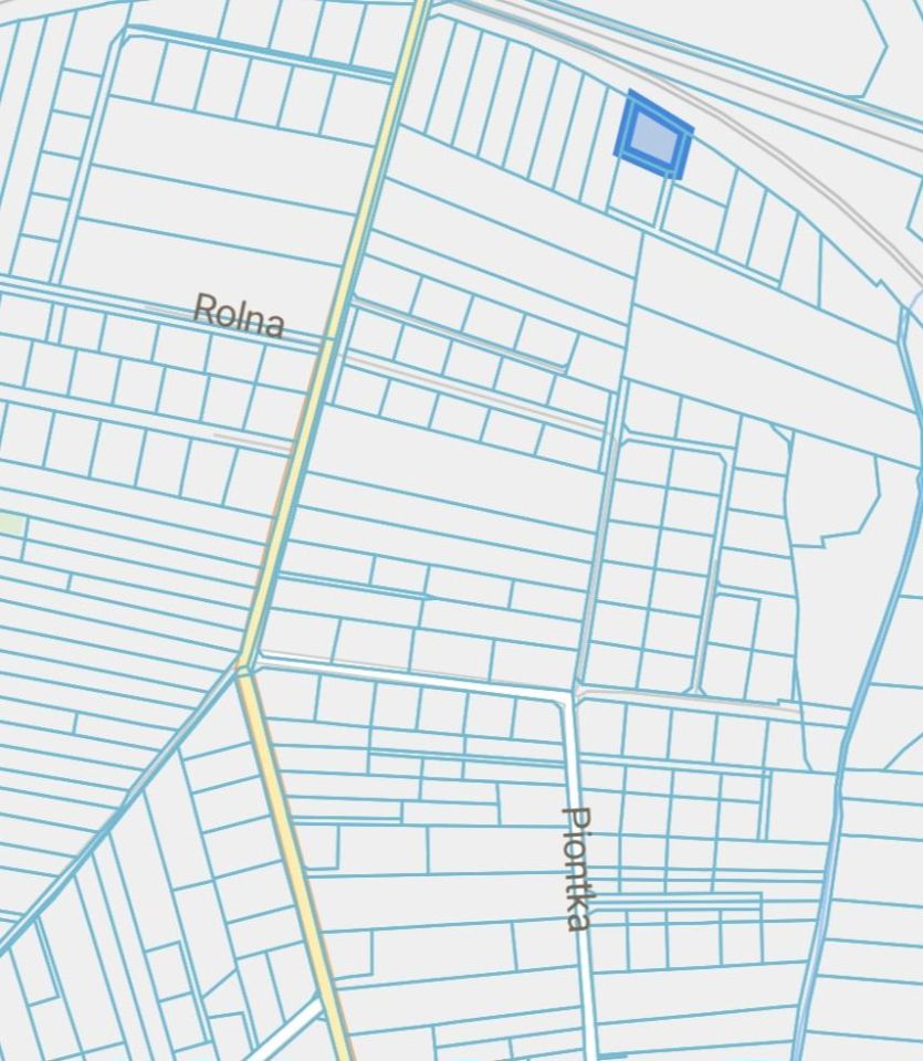 Działka budowlana Gierałtowice, ul. Stachury