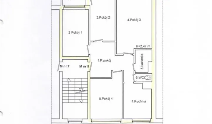 Mieszkanie 4-pokojowe Wrocław Popowice, ul. Wejherowska