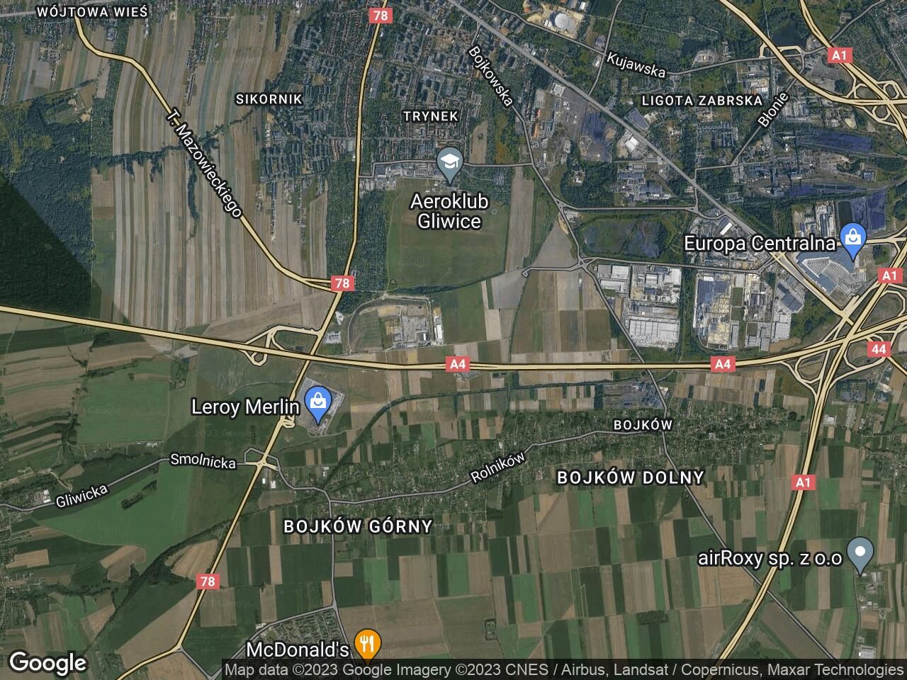 Działka rekreacyjna Gliwice Trynek, ul. Rybnicka