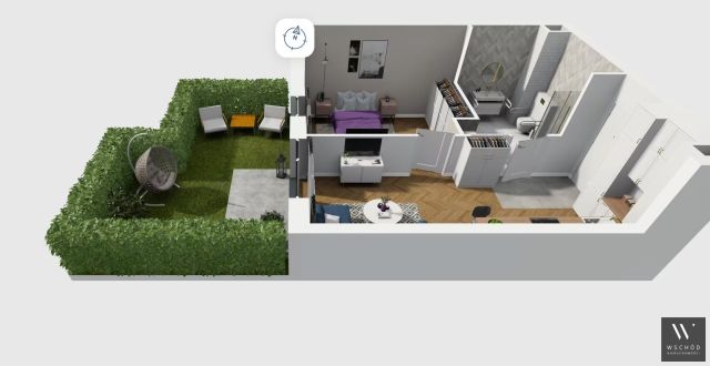 Mieszkanie 2-pokojowe Kraków Prądnik Biały. Zdjęcie 2