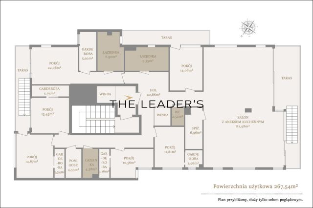 Mieszkanie 6-pokojowe Warszawa Wilanów, ul. Piechoty Łanowej. Zdjęcie 32