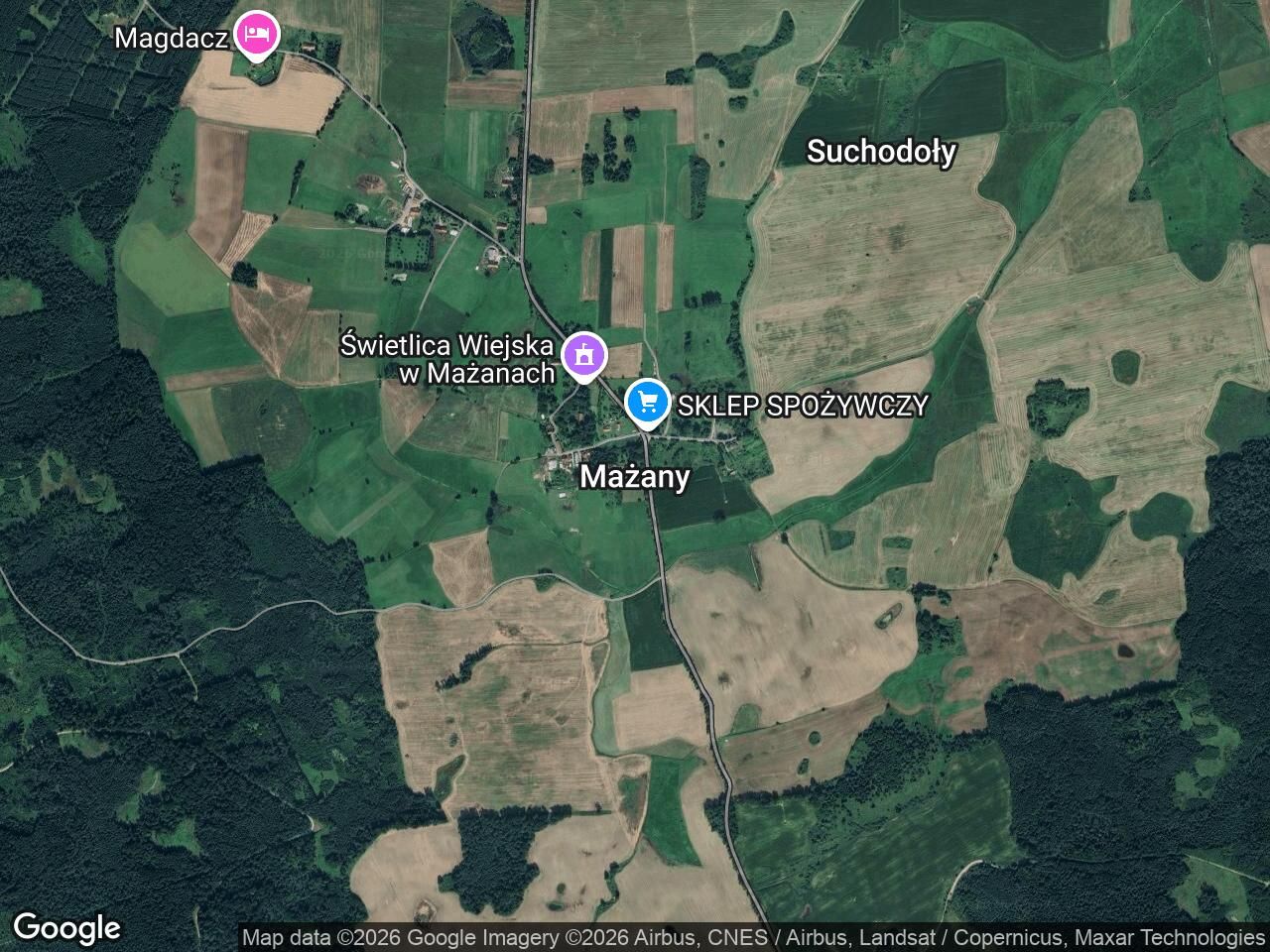 Działka rolna Mażany. Zdjęcie 1