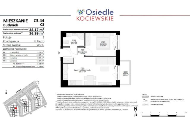 Mieszkanie 2-pokojowe Tczew. Zdjęcie 45