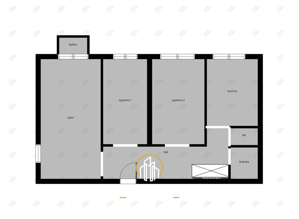 Mieszkanie 3-pokojowe Lublin Czechów Dolny, ul. Jana Kiepury. Zdjęcie 9