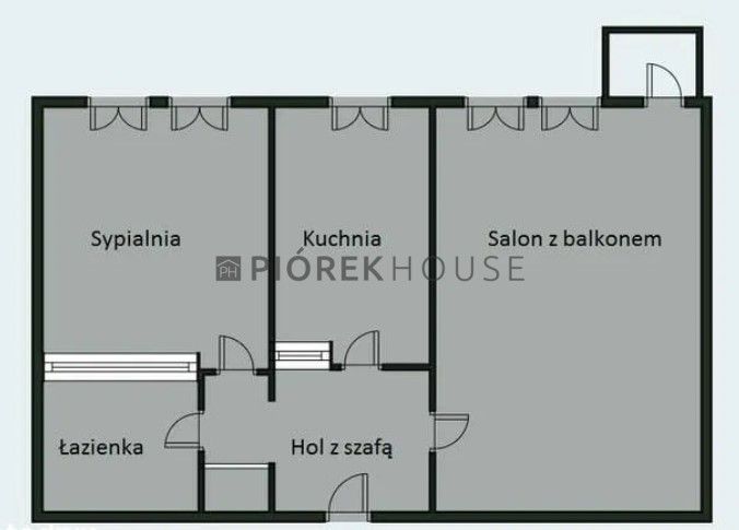 Mieszkanie 2-pokojowe Warszawa Bielany, ul. Władysława Broniewskiego. Zdjęcie 6