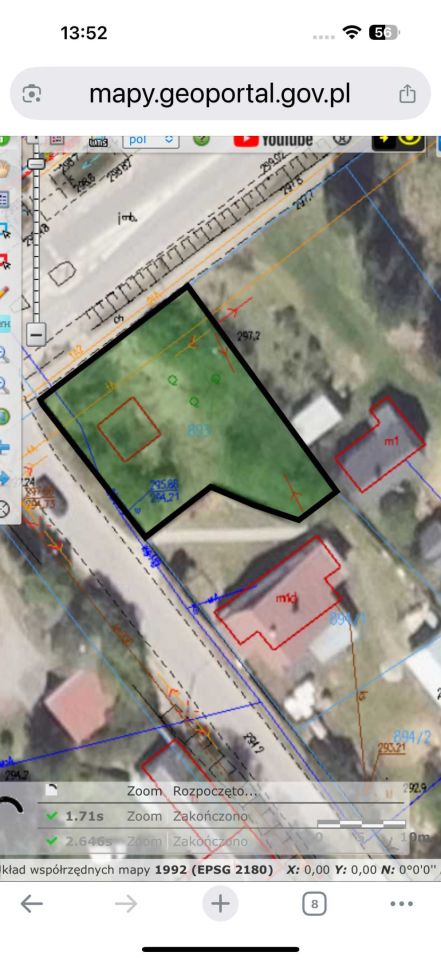 Działka budowlana Ostojów