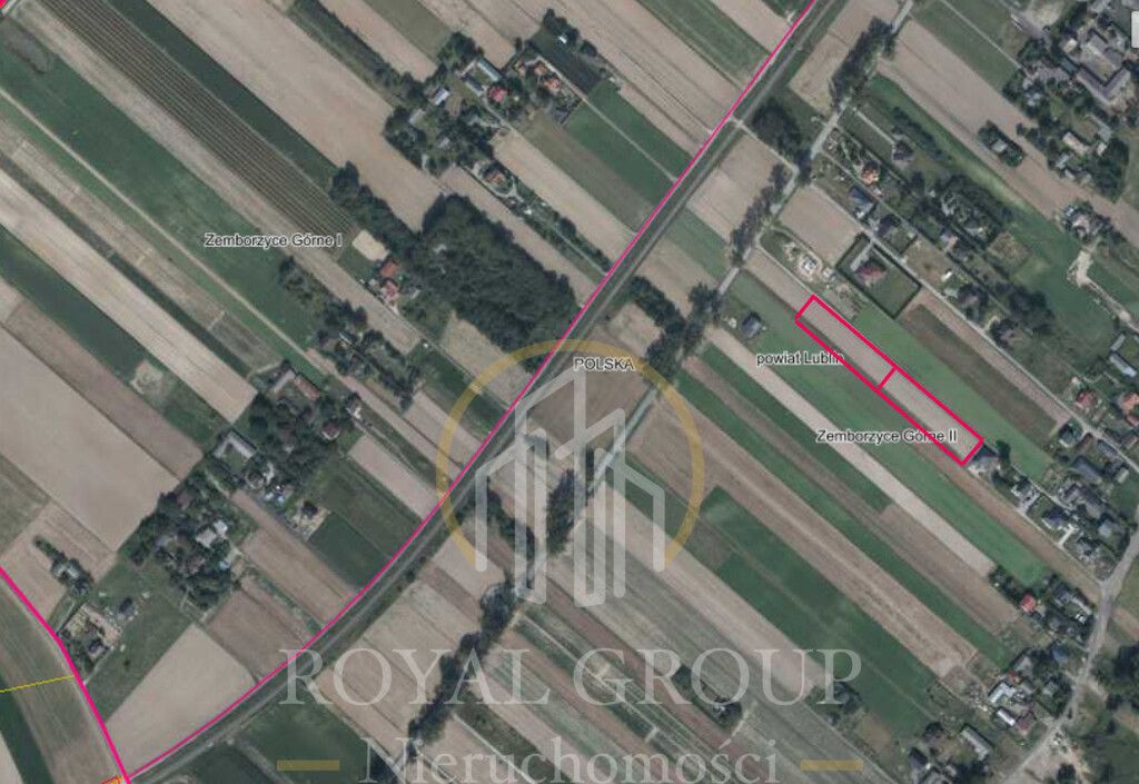 Działka rolna Lublin Zemborzyce Górne, ul. Marzanny. Zdjęcie 4