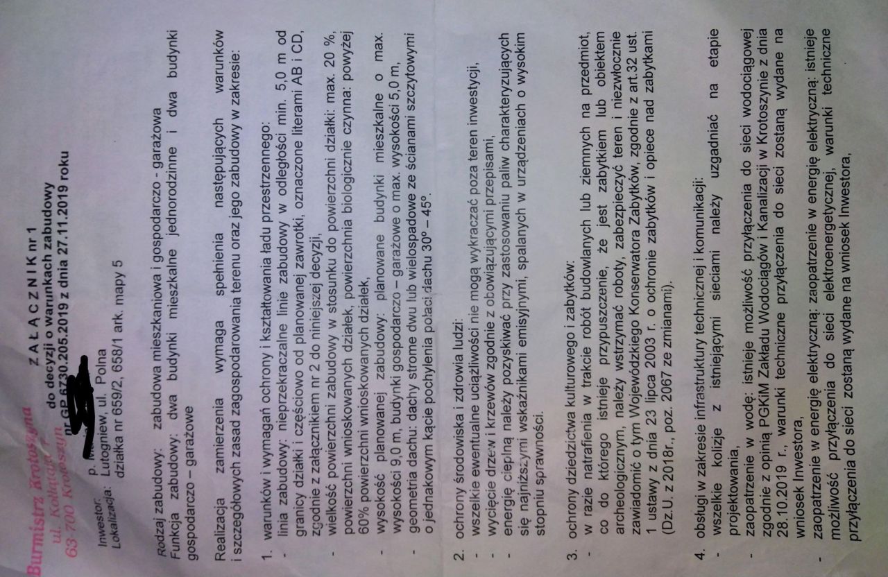 Działka budowlana Lutogniew, ul. Polna. Zdjęcie 2