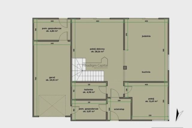 bliźniak, 5 pokoi Modlniczka, Palmowa. Zdjęcie 19