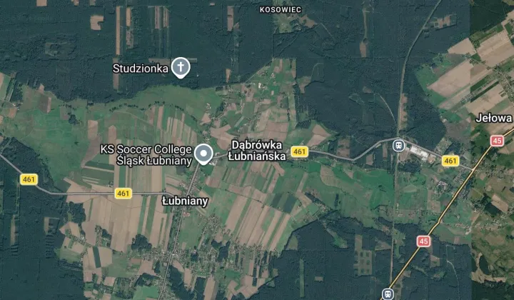 Działka budowlana Dąbrówka Łubniańska, Leśna