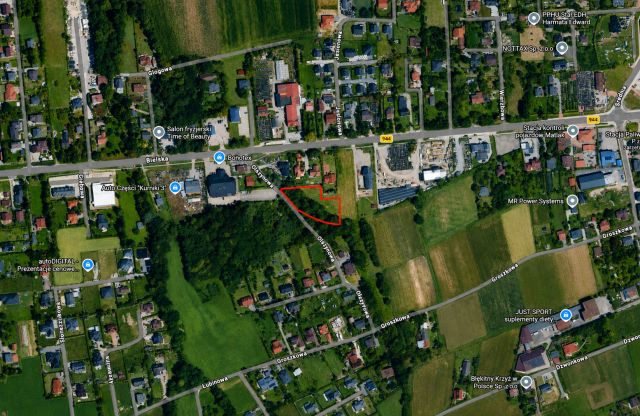 Działka budowlana Jaworze Jaworze Dolne, ul. Olszynowa. Zdjęcie 3