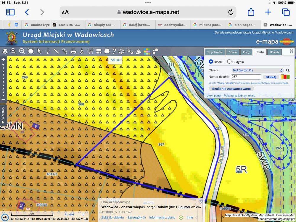 Działka rolno-budowlana Roków. Zdjęcie 3