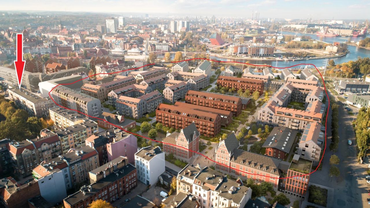 Mieszkanie 3-pokojowe Gdańsk Śródmieście, ul. Angielska Grobla. Zdjęcie 21