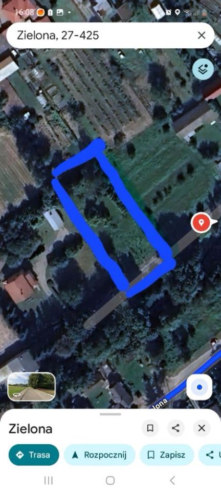 Działka budowlana Waśniów. Zdjęcie 8