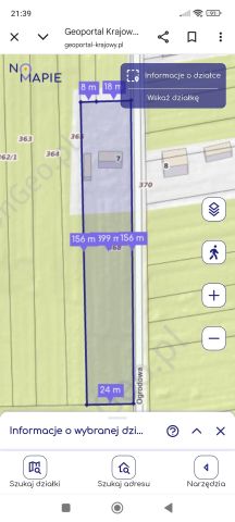 Działka rolno-budowlana Odrowąż, ul. Ogrodowa. Zdjęcie 1