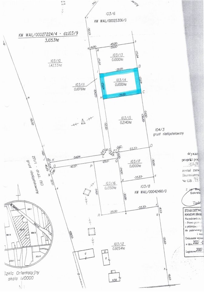 Działka budowlana Dębe. Zdjęcie 2