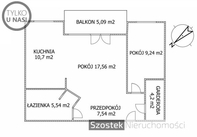 Mieszkanie 2-pokojowe Częstochowa Trzech Wieszczów, ul. Gajowa. Zdjęcie 12