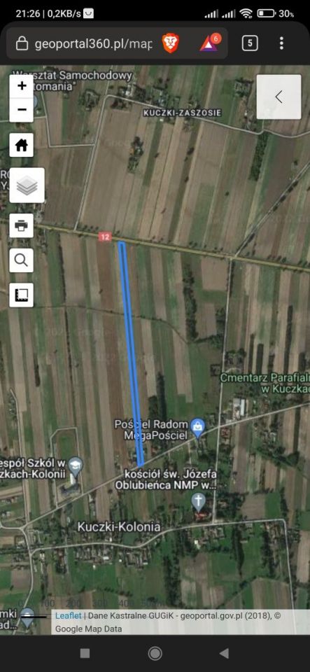 Działka rolno-budowlana Kuczki-Kolonia. Zdjęcie 2