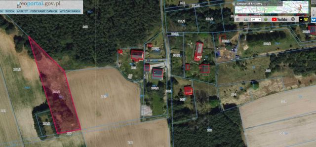 Działka rolna Bukowce. Zdjęcie 1