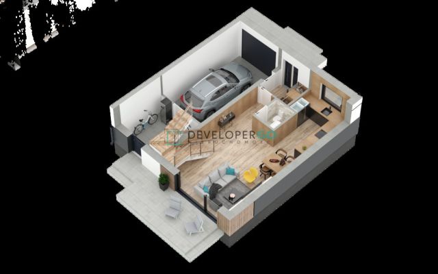 bliźniak, 4 pokoje Grabówka, ul. Leszczynowa. Zdjęcie 5