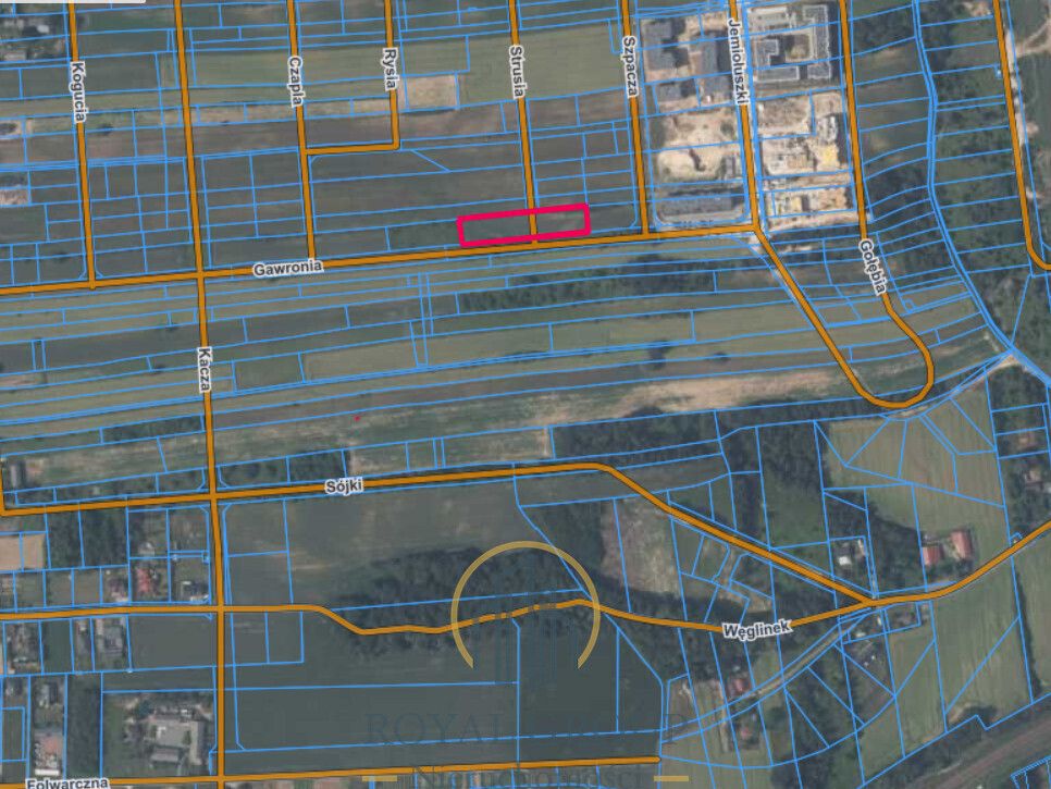 Działka inwestycyjna Lublin Węglinek, ul. Jemiołuszki. Zdjęcie 2