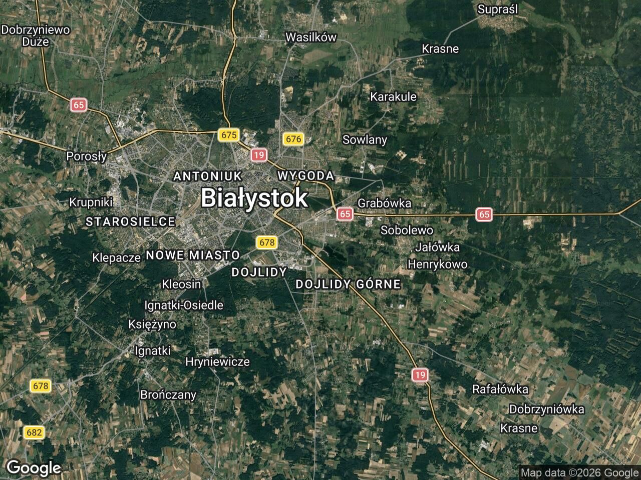 Działka inwestycyjna Białystok Dojlidy, ul. Dojnowska. Zdjęcie 1