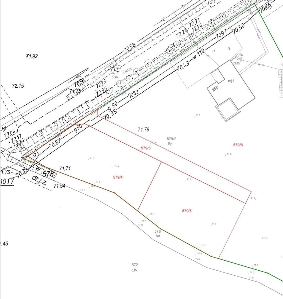 Działka budowlana Boruja Kościelna, ul. Cicha. Zdjęcie 3